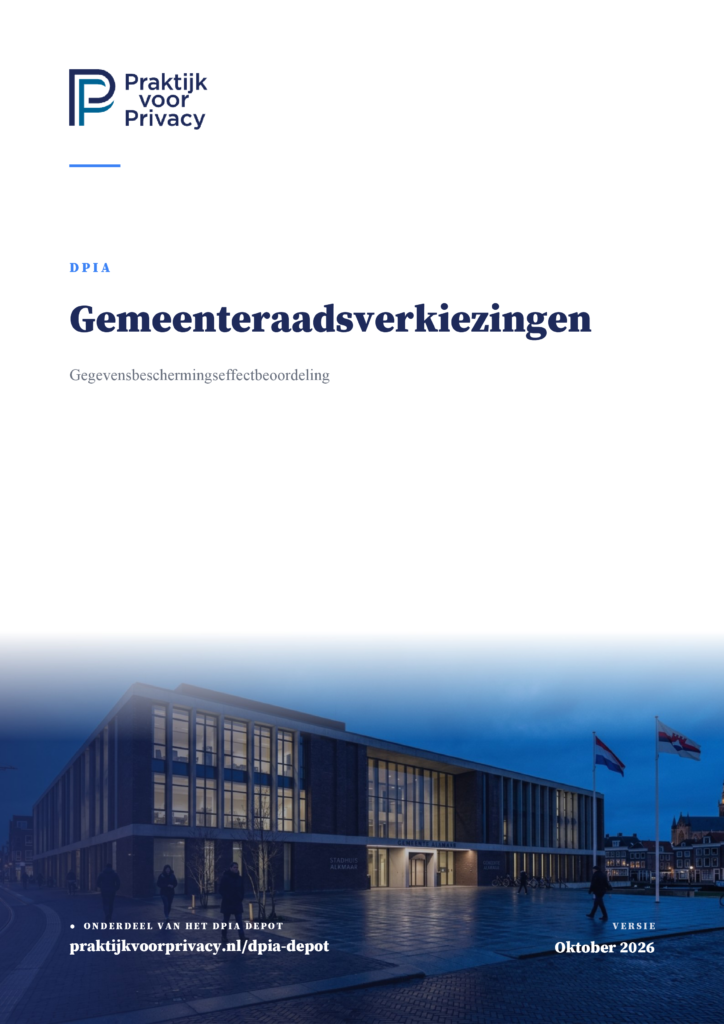 Preview pagina 1 van DPIA Gemeenteraadsverkiezingen